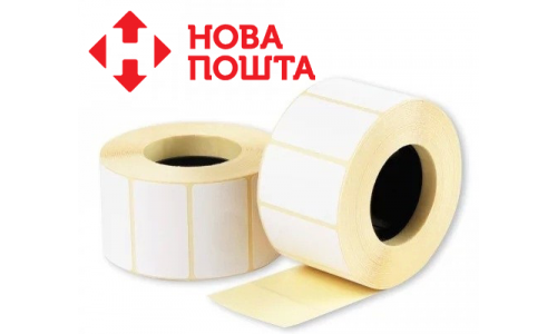 Термоэтикетка Эко 100х99 для новой почты